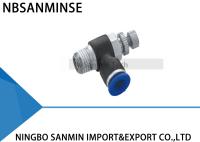 Connecteur rapide Sanmin de coude de JSC de tube de tuyau d'air de tuyau de composants pneumatiques de montage