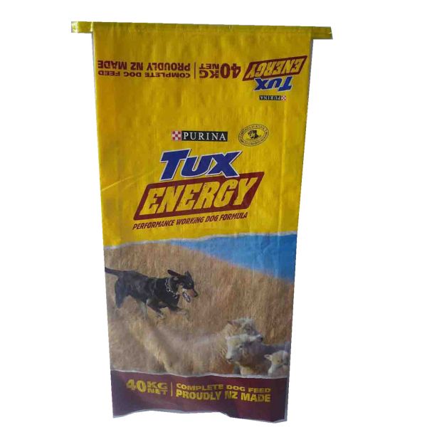 BOPP Laminated Woven Polypropylene Bags , Grain / Feed / Rice Packaging Bags