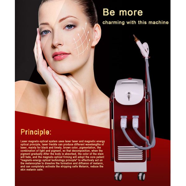 2 In 1 Hair Removal Picosecond Laser Machine 755nm Skin Rejuvenation