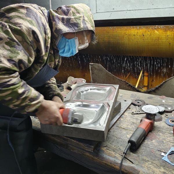 Precision P20 Tool Steel Melamine Mold For Compression Molding Melamine Dinnerware