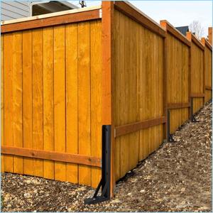 Комплект ремонта ограждений тяжеловесное железо заземление шип для наклонных ограждений пост прочный дизайн