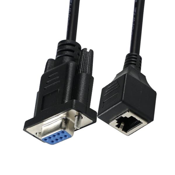DB9 to RJ45 Serial Console Cable for Cisco Routers and Switches