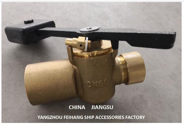 Válvula de fechamento automático do tanque de combustível Fh-Dn40 Cb/T3778-99 Material-bronce com contrapeso