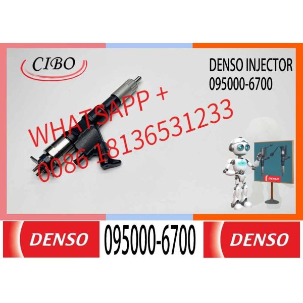 Neutral Genuine Common Rail Injectors 095000-6700 095000-6701 Neutral Injector R61540080017A