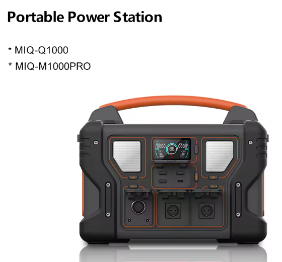 OEM ODM 270Ah 1000Wh M1000 PRO Portable Power Station Camping Solar Generator