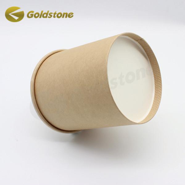 Custom Branding Paper Yogurt Cup Eco Friendly Custom Logo Ice Cream Cups For Hot Drinks