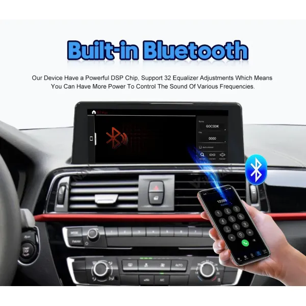 Wireless BMW Android Head Unit 5 Series F10 F11 2013-17 NBT System