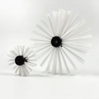 Excellent Scrubbing Power Thread Protector Brush For Pipe Coating With Nylon Bristles