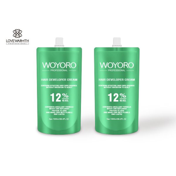 No Irritation Oxidant Cream Hair Developer , Hair Dye Cream Formula For Salon