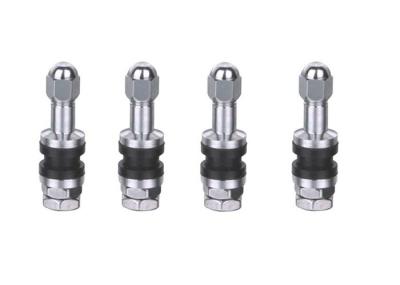Zinc Alloy EPDM Rubber Brass Tire Valve Stem Clamp In  TR43E For Motorcycle