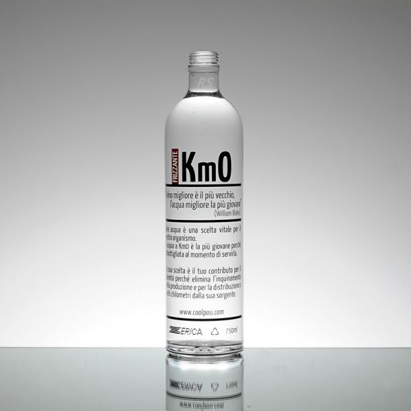 Sealing Type CROWN CAP Super Flint Wine Glass Bottle in Crystal White Material