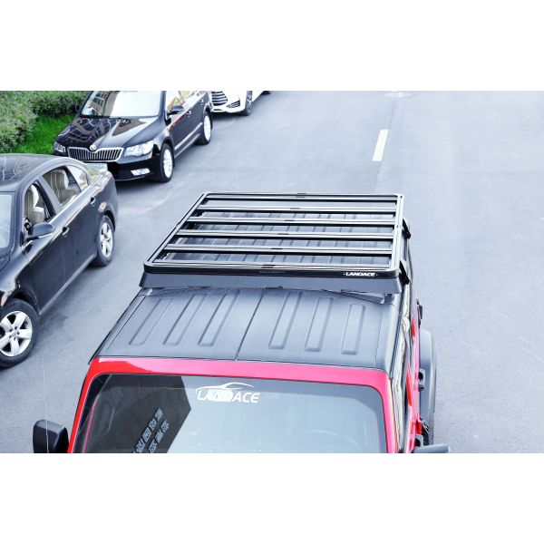 Electrophoresis Luggage Carrier Car Roof Rack AL6063 For Jeep Wrangler Rubicon By JL