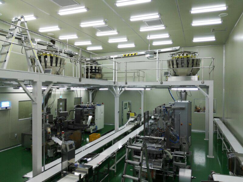 Машина упаковки Weigher Multihead 14 голов с системой управления PLC