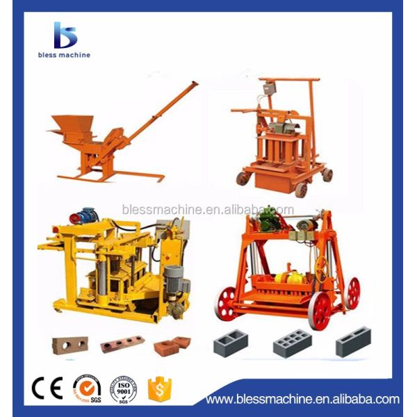 10% Discount Malaysia Manual Interlocking Brick Making Machine with Exhibited at Canton Fair