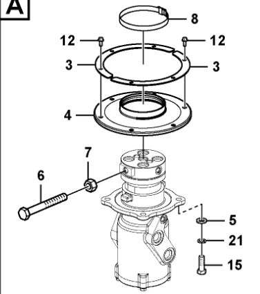 EC210 EC240 Center Swivel Joint VOE14652066 Volvo Earthmoving Parts