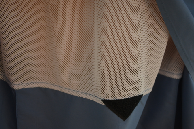 Men's 100%Nylon Work Shirt Short Sleeve Mesh Embroidery Holes