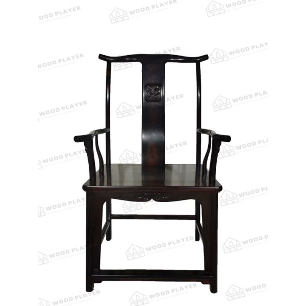 Fauteuil en bois d'antiquité de style ancien d'arts et de métiers de boisage d'ODM d'OEM