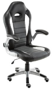 Ergonomic Chair With Flip-Up Armrest & Triple PU Padding 320mm PU Castors With