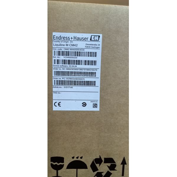 Plastic or Stainless Steel Endress Hauser Liquiline M CM42 pH Transmitter