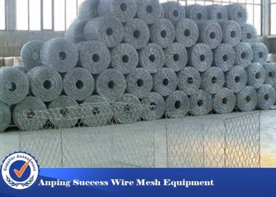 O PVC revestiu o fio mergulhado quente Mesh For Flood Bank Customizable de Gabion