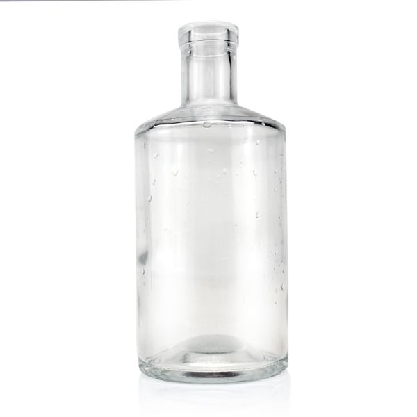 700ml Glass Bottle for Vodka Rum Whisky Screen Printing Hot Stamping Painting Engraving