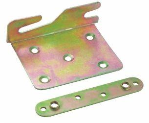 Iron Bed Frame Brackets For Wood Beds , L Shaped Brackets Stamping Technology