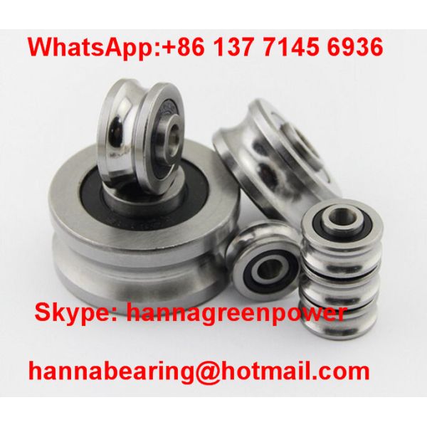 U Groove SG25-2RS roulement à rouleaux linéaire SG25 pour machines textiles 8x30x14 mm