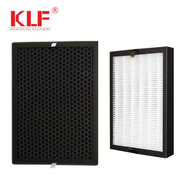 High Efficiency 99.99% Air Purifier Filter with Honeycomb Mesh Type and Customized Dimensions