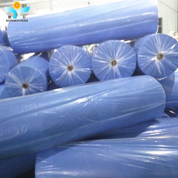 Recycled 30gsm SMS Non Woven Fabric Spunbond Polypropylene Used Medical Products