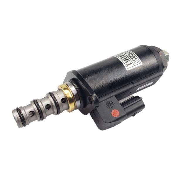 JUYULONG for Kobelco SK200 250 260-6E-8 G24DB50 Excavator Safety Lock Solenoid Valve YN35V00050F1 Construction Machinery Parts