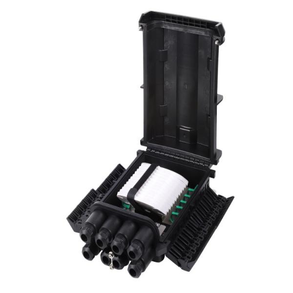 16/24 コア FTTH ドロップケーブル タイプ 光ファイバー スプライス スプリッター 閉じる