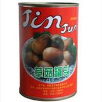 A matéria prima natural fresca enlatou o cogumelo da exploração agrícola dos vegetais de frutos 425g