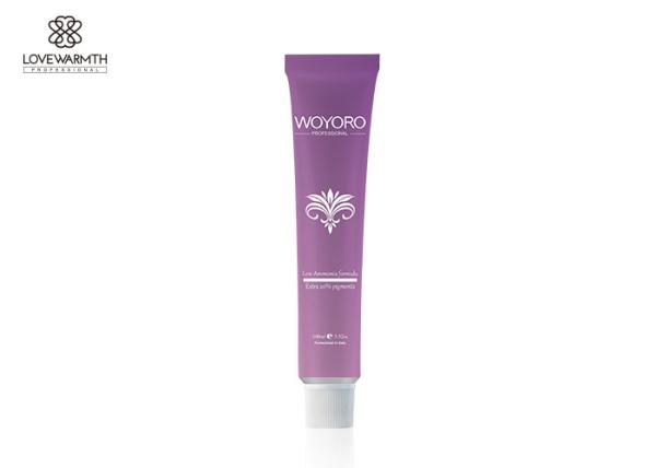 Low Ammonia Permanent Hair Color Cream Long Lasting 6 Month For Salon Bouncy / Shine