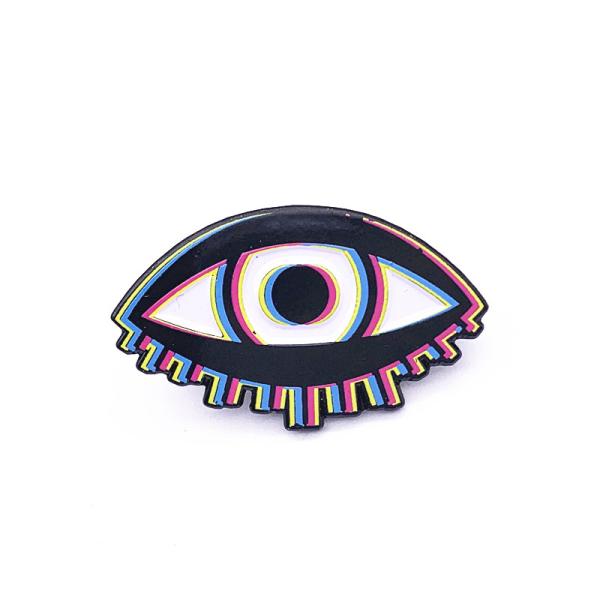Craft Metal Lapel Pins Dye Color Custom Logo Size For Promotional