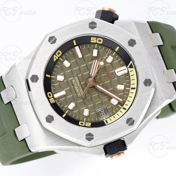 AP Royal Oak 15720ST 42mm Skeleton Super Clone Watch Automatic Mechanical Luxury Sport Timepiece