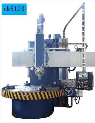 Máquina vertical 37KW Ck5123 C5123 dos tornos do CNC da única coluna