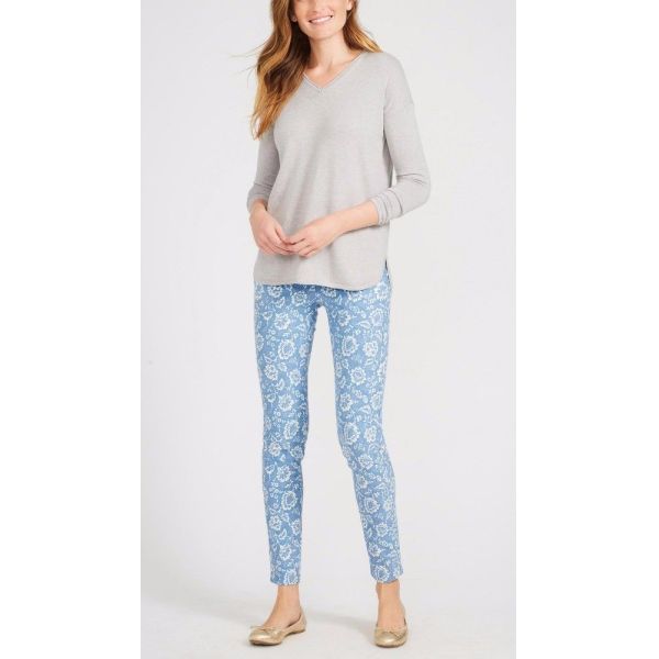 WOMEN'S 60% cotton/20% viscose/15% nylon/5% cashmere KNITTED SWEATER PULLOVER