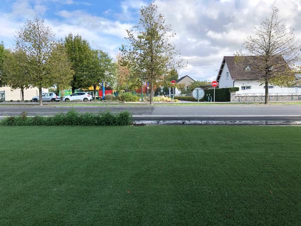 SGS Cesped Artificial Landscape Turf Grass For Garden Good Resilience