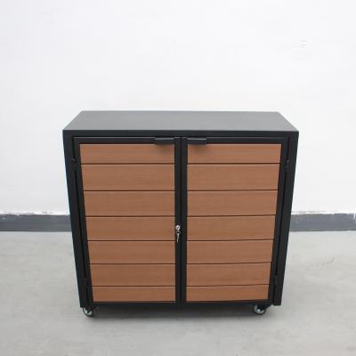 Material de madeira de aço HDPE plástico para spa