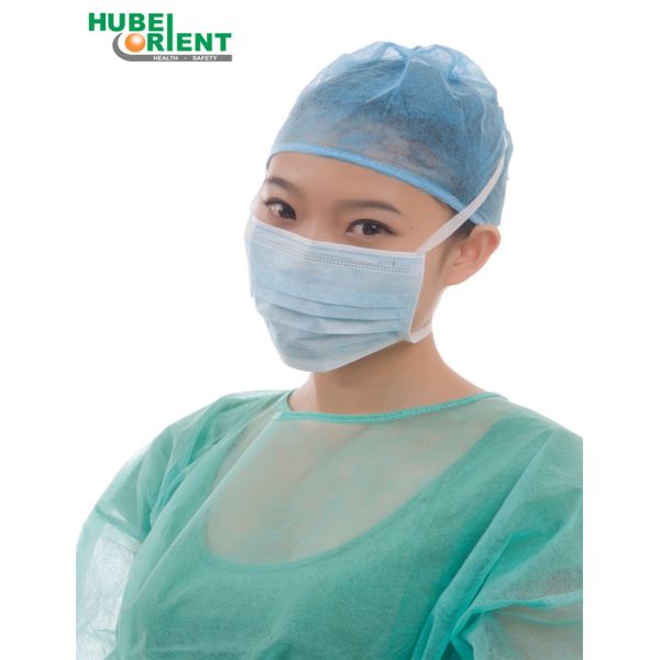 Customized Disposable Surgical Face Mask With Tie-on For Hospital/Pharmacy/Dental Clinic
