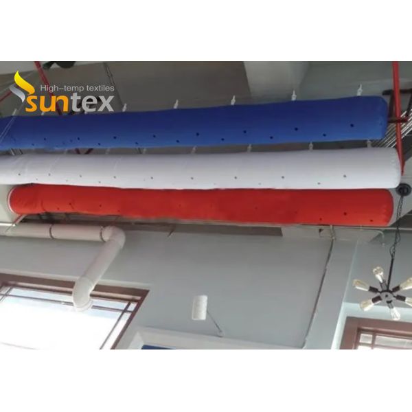 PU Coated Fiberglass Fabric for fabric air ducts