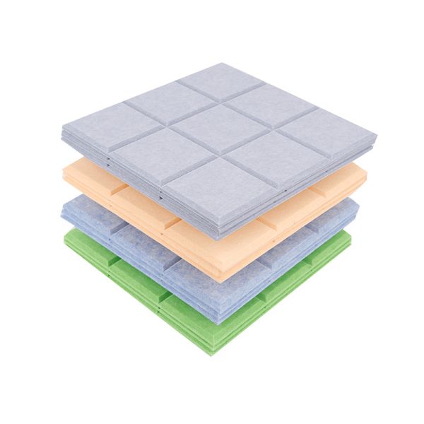 Самоклеящиеся звукоизоляционные панели акустические стеновые панели полиэстерные акустические панели