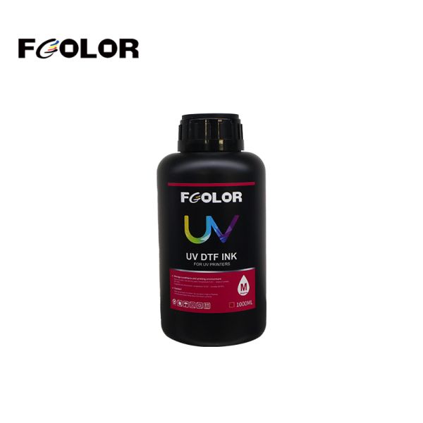FCOLOR 500ML Uv Led for Uv Ink UV Inks Soft epson I3200 Inks for I3200U1 XP600  and Flatbed Printer