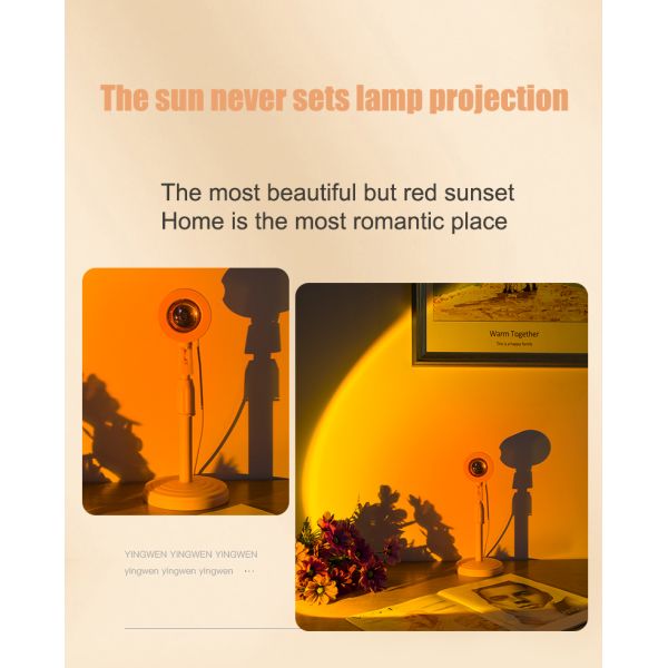 Нордические 90 ротатабельного градусов света СИД проекции захода солнца для живущей комнаты