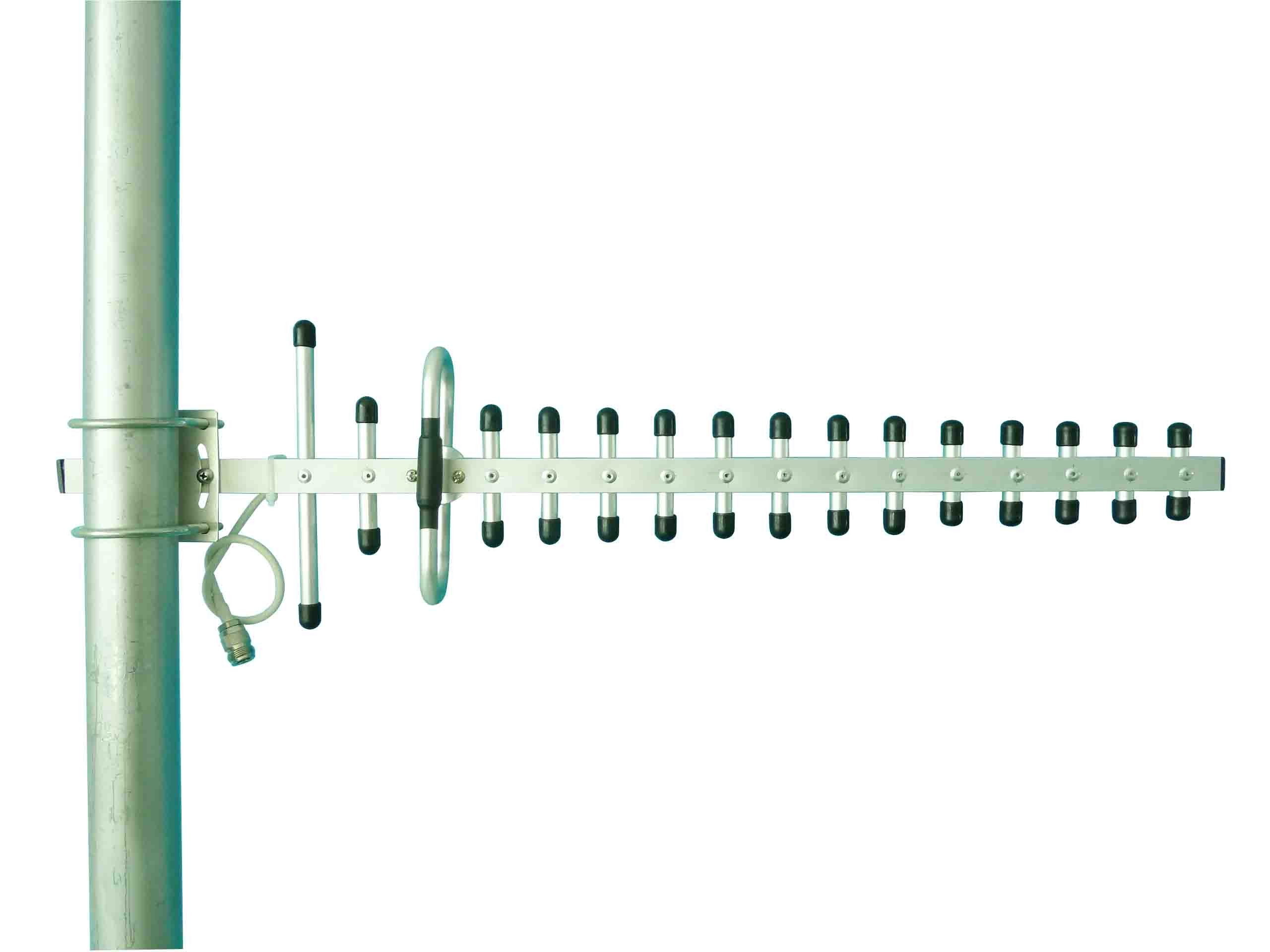 Long Distance Directional Yagi Antenna , GSM 900 / 1800 PHS Antenna 12dBi