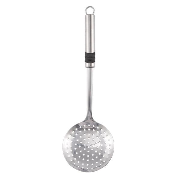 High grade Custom  6PCS set Kitchen tool with tray Stainless steel ladle turner fork spaghetti spoon for kitchen cook