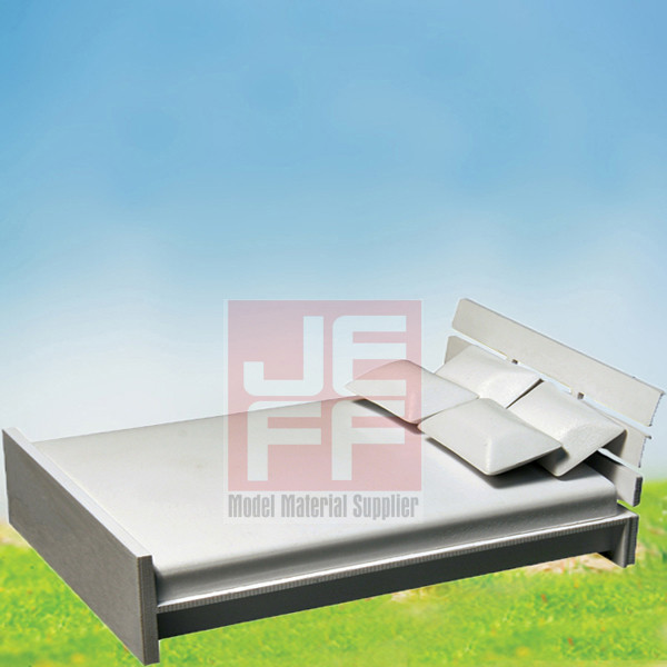 Scale Model Furniture,layout mini fruniture ABS model bed PB03