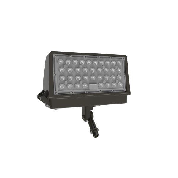 DLC/ETL certified LED wall light 42-100W full cutoff radar sensing outdoor energy-saving lighting