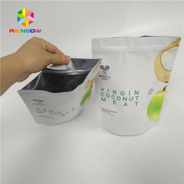 Rescellables en plastique de Mylar de papier d'aluminium tiennent des poches Doypack pour l'emballage de sucre de sucrerie de casse-croûte