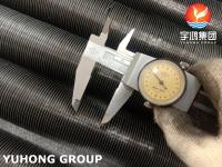 Tubo de extrusión de acero con pluma de base ASME SB163 NO4400 de pluma de aluminio 20 mm